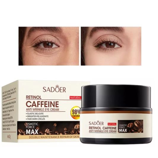 Crema para el Contorno de tus Ojos, con Retinol y Cafeína