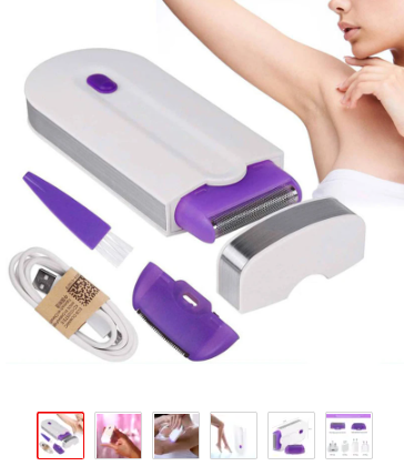 DEPILADORA LAZER TOUCH QUITA BELLO